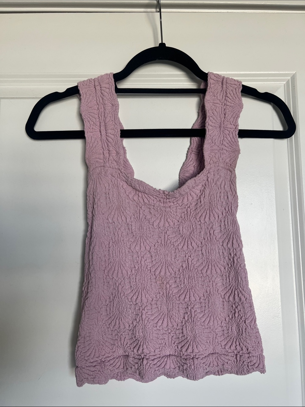 Free Peolle Tank Top in Dusty Pink